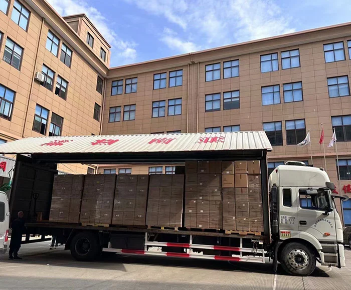 Factory interior with machinery